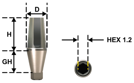 Standart Abutment